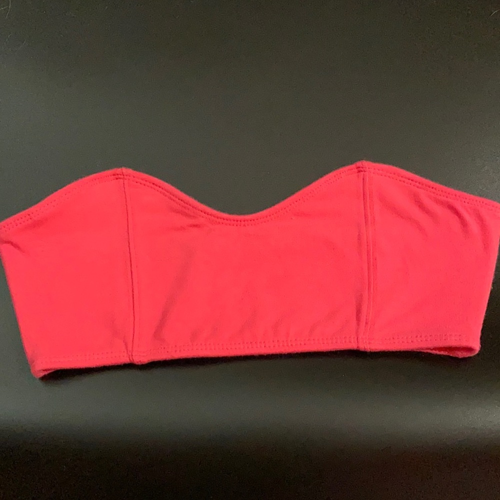 Hot pink bandeau